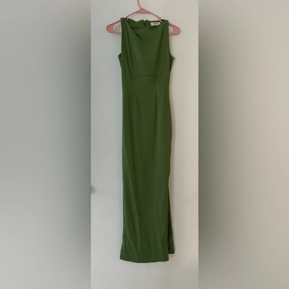 House of CB Olive Green Maxi Dress - Picture 12 of 13